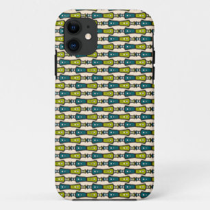 Funda para iPhone 5/5s Verde Teal Negro Crema Trib