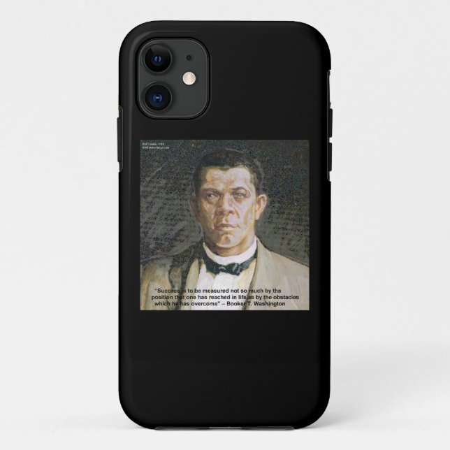 Funda De Case-Mate Para iPhone Funda para iPhone 5 con la cita de Booker T Washin (Reverso)