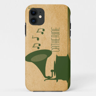 Funda para iPhone 5 de BT de vinificación verde pa