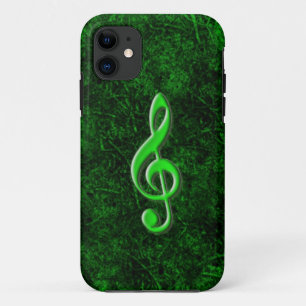 11 Funda para iPhone 5 de Green Music Note
