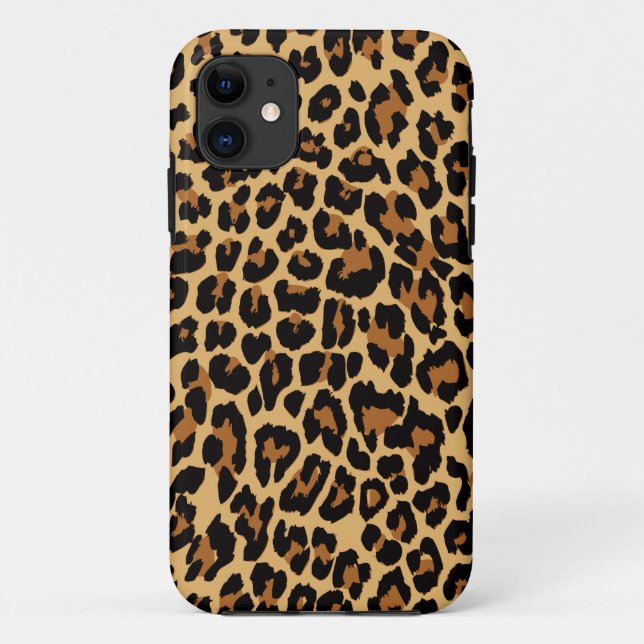 Funda De Case-Mate Para iPhone Funda para iPhone 5 de impresión Leopard (Reverso)