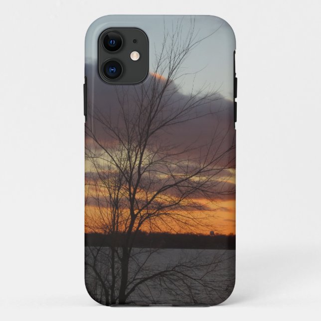 Funda De Case-Mate Para iPhone Funda para iPhone 5 de Lake Sunset (Reverso)