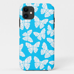 11 Funda para iPhone 5 de mariposas azules