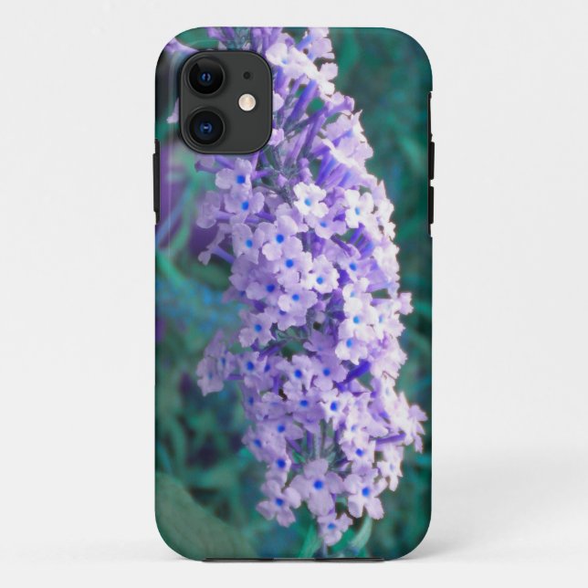 Funda De Case-Mate Para iPhone Funda para iPhone 5 de Purple Butterfly Bush (Reverso)