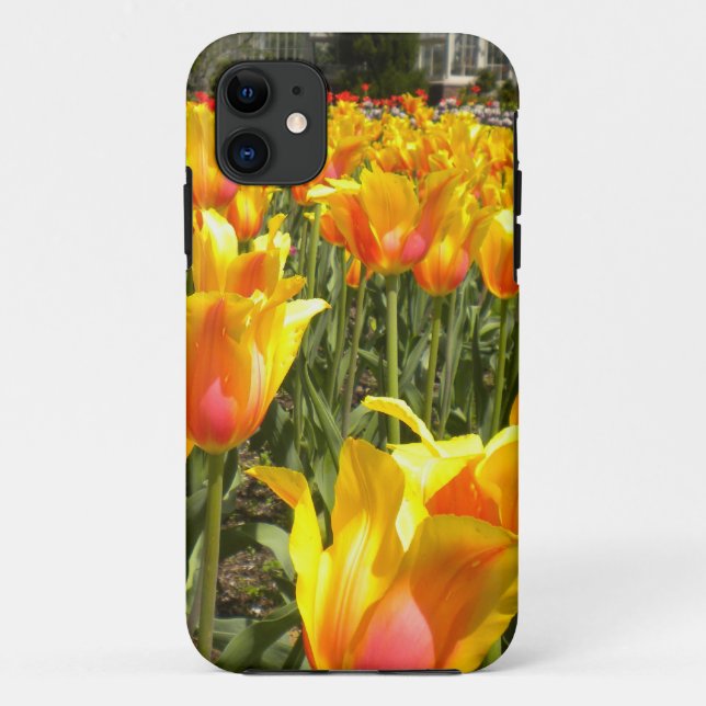 Funda De Case-Mate Para iPhone Funda para iPhone 5 de Tulips Galore (Reverso)