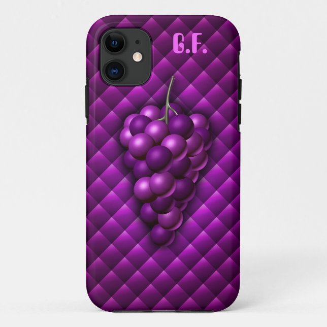 Funda De Case-Mate Para iPhone Funda para iPhone 5 de uva (Reverso)