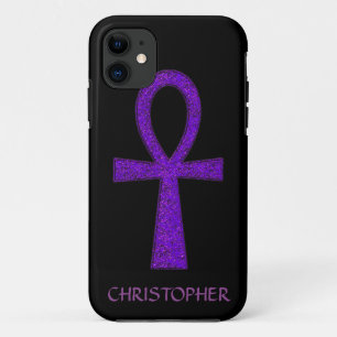 Funda para iPhone 5 en color púrpura Ankh