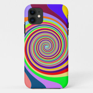 Funda para iPhone 5 Espiral Psicodélica