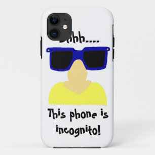 11 Funda para iPhone 5 Incognito Mustache & Glasses