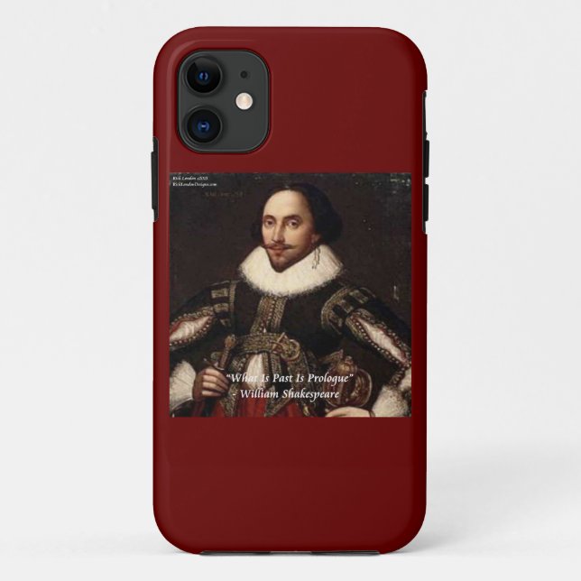Funda De Case-Mate Para iPhone Funda para iPhone 5 "Pasado/Prólogo" de Shakespear (Reverso)