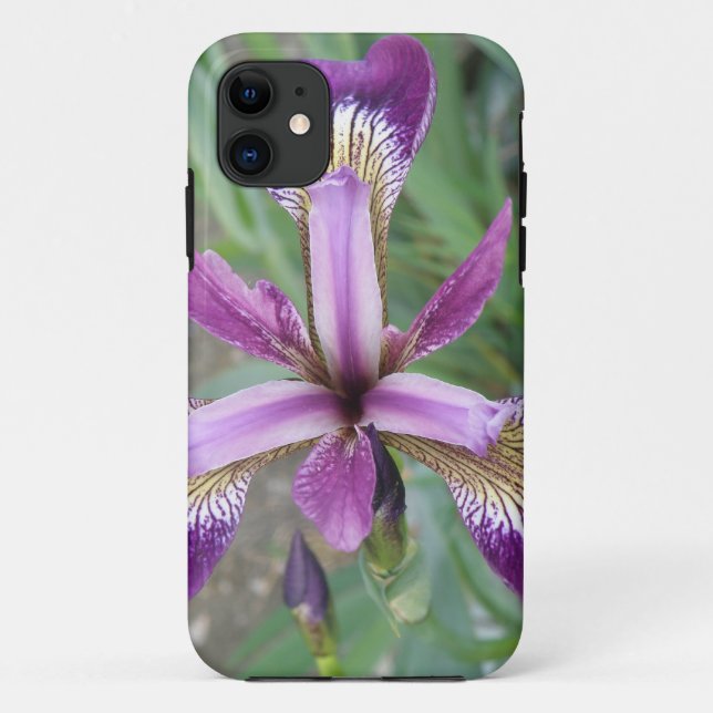 Funda De Case-Mate Para iPhone Funda para iPhone 5 Purple Iris (Reverso)
