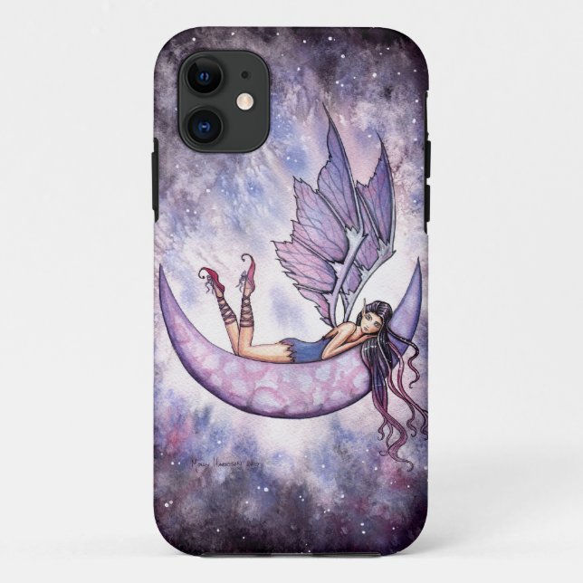 Funda De Case-Mate Para iPhone Funda para iPhone 5 Violet Fairyand Moon (Reverso)