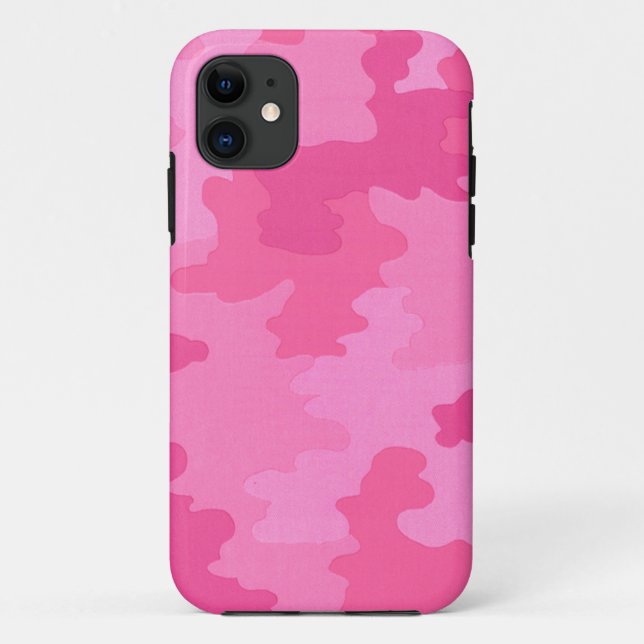 Funda De Case-Mate Para iPhone Funda para iPhone 5G de camuflaje rosa oscuro (Reverso)