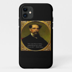 Funda para iPhone 6 con Charles Dickens y cita con