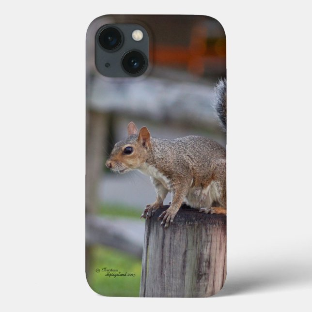 Funda De Case-Mate Para iPhone Funda para iPhone 6 de ardilla Cute (Reverso)