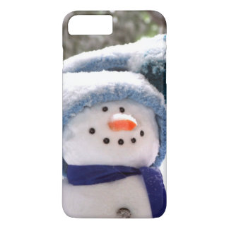 Funda para iPhone 7 de muñeco de nieve hecho a man