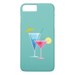 Funda para iPhone 7 Plus Cócteles Coloridos turque