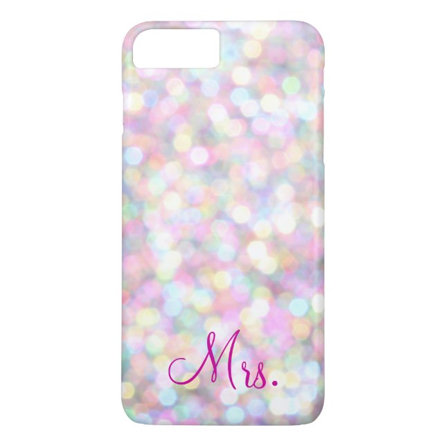 Funda De Case-Mate Para iPhone Funda para iPhone 7 Plus Mrs. Sparkly (Reverso)