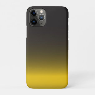 Funda para iPhone 7 simple de negro y dorado