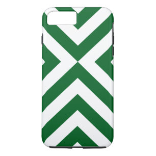 Funda para iPhone 8/7 Plus de Chevrons blancos y v