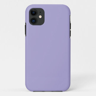 Funda para iPhone azul de lavanda lisa 5