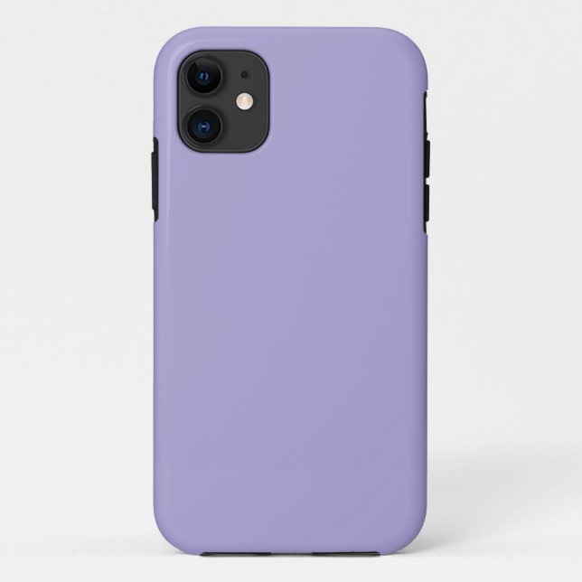 Funda De Case-Mate Para iPhone Funda para iPhone azul de lavanda lisa 5 (Reverso)