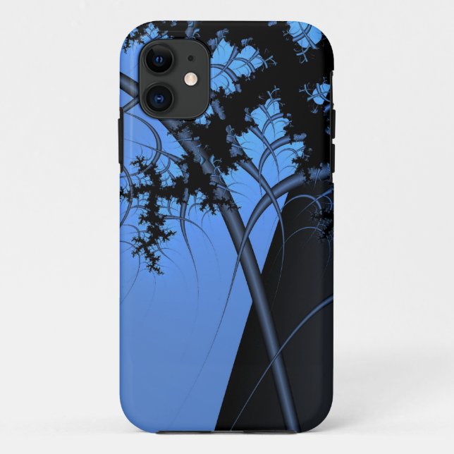 Funda De Case-Mate Para iPhone funda para iphone azul y plateada (Reverso)