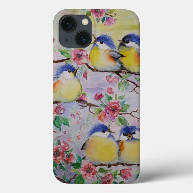Funda De Case-Mate Para iPhone Funda para iPhone Beautiful Sparrows Primavera (Reverso)