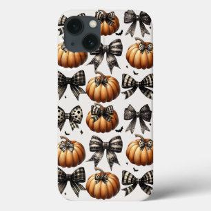 13 Funda para iPhone Calabazas y Lazos - Halloween Ot