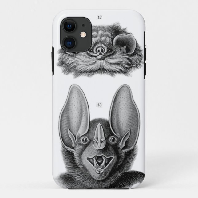 Funda De Case-Mate Para iPhone Funda para iPhone Caras de Murciélago para Vampiro (Reverso)