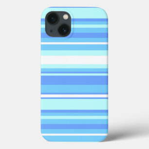 13 Funda para iPhone Case-Mate con rayas azul cielo