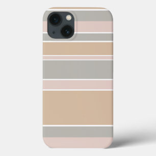 13 Funda para iPhone Case-Mate con rayas beige