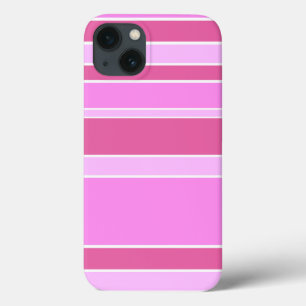 13 Funda para iPhone Case-Mate con rayas rosadas