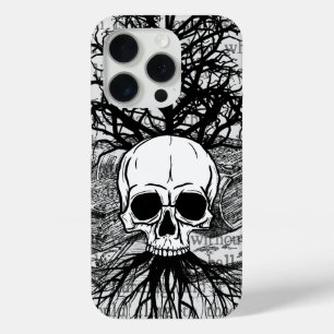 15 Pro Funda para iPhone Case-Mate Skull & Books