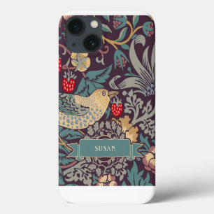 13 Funda para iPhone Case-Mate William Morris Strawbe