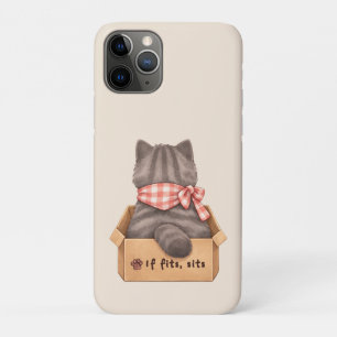 11 Pro Funda para iPhone Cat in The Box