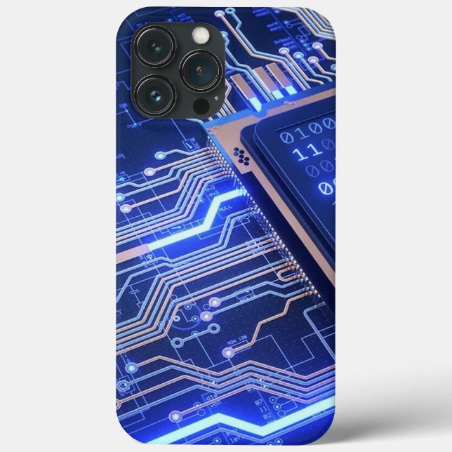Funda De Case-Mate Para iPhone Funda para iPhone - Chip de Silicio (Reverso )