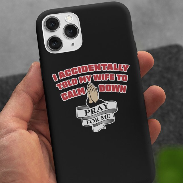 Funda De Case-Mate Para iPhone Funda para iPhone - Cita Divertida de Esposo - Rue (Subido por el creador)
