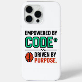 15 Pro Max Funda para iPhone Code With Purpose