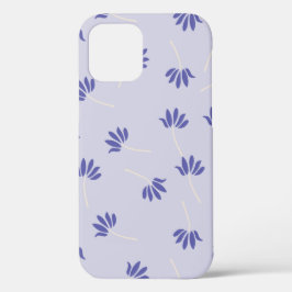 12 Funda para iPhone color pastel, con diseño floral.