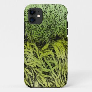 11 Funda para iphone con dibujo de musgo con superpos