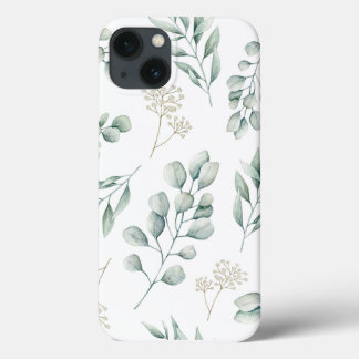 13 Funda para iphone con estampado de eucalipto