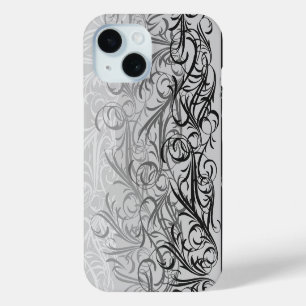 15 Funda para iPhone con florituras Chicano