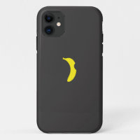 funda para iphone con logo de plátano
