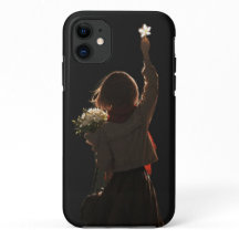 Funda para iPhone con mirada esperanzadora
