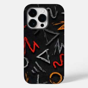 Funda Para iPhone 14 Pro De Case-Mate Funda para iPhone con monograma de grafiti Case-Ma
