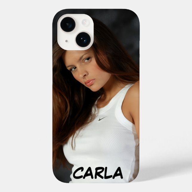 Funda De Case-Mate Para iPhone Funda para iphone con nombre personalizado (Reverso )