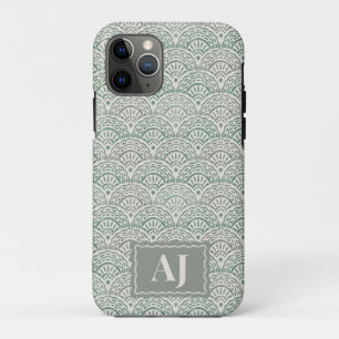 11 Pro Funda para iPhone con olas oceánicas escalonadas y