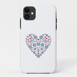 11 Funda para iPhone con patrón folclórico eslovaco