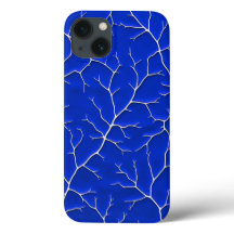 Funda para iPhone con rama de árbol Klein Blue